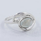 Natural Amethyst Silver Ring
