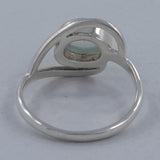 Natural Amethyst Silver Ring