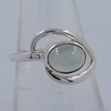 Natural Amethyst Silver Ring