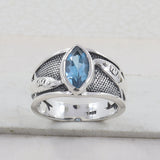 925 Sterling Silver Citrine Ring