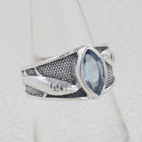 925 Sterling Silver Citrine Ring