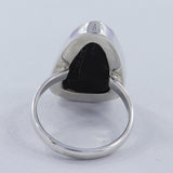 Green Uvarovite Silver Ring