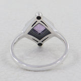 925 Sterling Silver Amethyst Ring