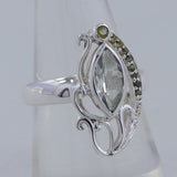 925 Sterling Silver Smoky Quartz Ring
