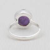 Amethyst Silver Rings