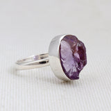 Amethyst Silver Rings