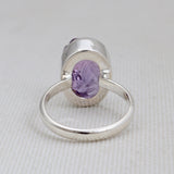 Amethyst Silver Rings