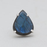 925 Sterling Silver Labradorite Rings