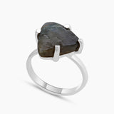 Labradorite Silver Ring