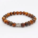 Natural Tiger Eye Beads Bracelet