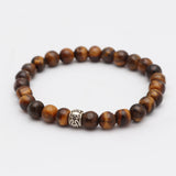 Natural Tiger Eye Beads Bracelet