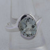 Natural Citrine Silver Rings