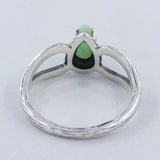 925 Sterling Silver Larimar Ring