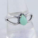 925 Sterling Silver Larimar Ring