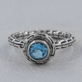 925 Sterling Silver Smoky Quartz Ring