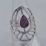 925 Sterling Silver Blue Topaz Rings