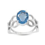 925 Sterling Silver Peridot Ring