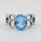 925 Sterling Silver Peridot Ring