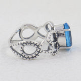 925 Sterling Silver Peridot Ring