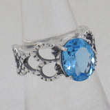 925 Sterling Silver Peridot Ring