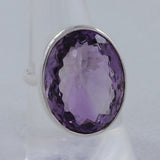 925 Sterling Silver Amethyst Ring