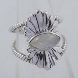 925 Sterling Silver Larimar Ring