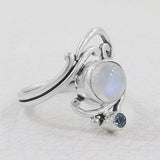 925 Silver Tourmaline Rings