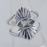 925 Sterling Silver Larimar Ring