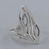 London Blue Topaz Silver Rings