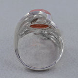Rainbow Moonstone Designer Silver Rings