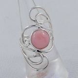 Rainbow Moonstone Designer Silver Rings