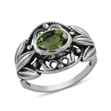 Blue Topaz 925 Silver Ring