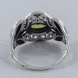 Blue Topaz 925 Silver Ring