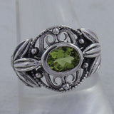 Blue Topaz 925 Silver Ring