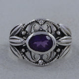 Blue Topaz 925 Silver Ring