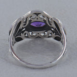 Blue Topaz 925 Silver Ring