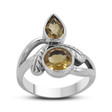 925 Sterling Silver Blue Topaz Rings