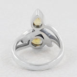 925 Sterling Silver Blue Topaz Rings