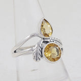 925 Sterling Silver Blue Topaz Rings