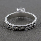 925 Sterling Silver Herkimer Quartz Ring