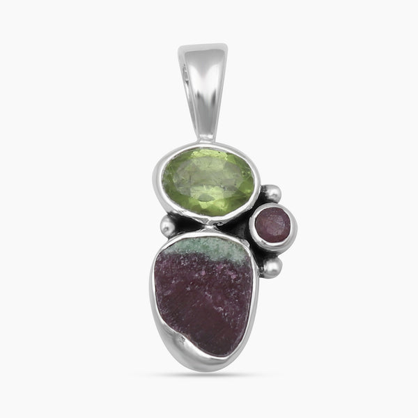Peridot Silver Pendants