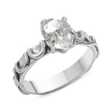 925 Sterling Silver Herkimer Quartz Rings