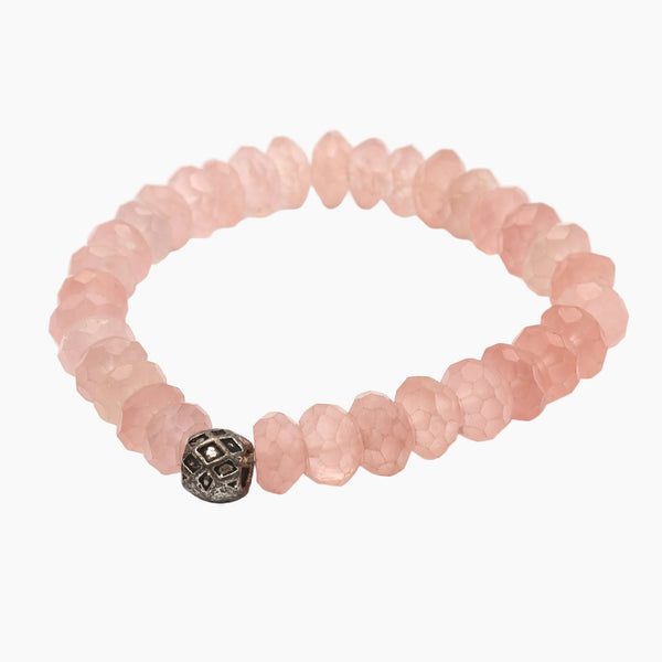 Natural Rose Quartz Beads Bracelets