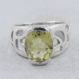 925 Sterling Silver Garnet Rings