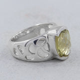 925 Sterling Silver Garnet Rings