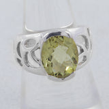 925 Sterling Silver Garnet Rings