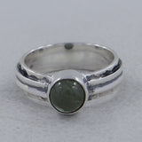 Genuine Larimar Silver Ring