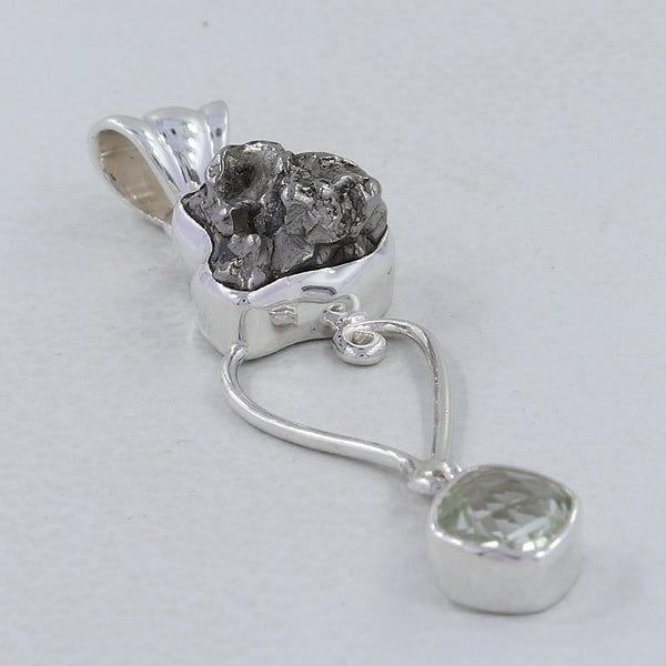 925 Sterling Silver Meteorite Pendants