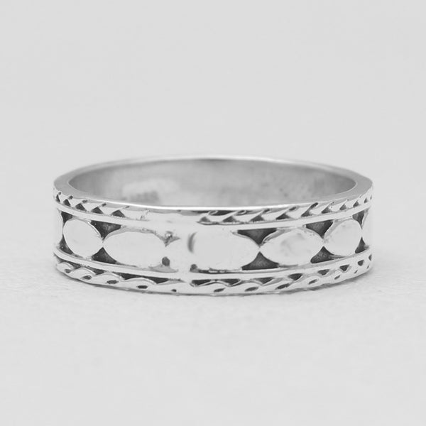 Band silver Rings