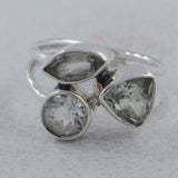 925 Sterling Silver Amethyst Ring